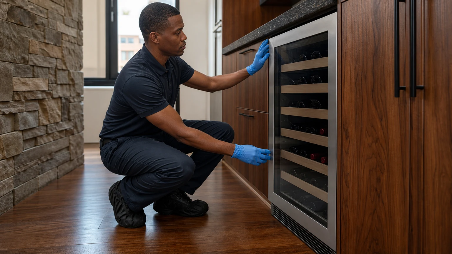 Wine cooler diagnostic visit in Park Slope